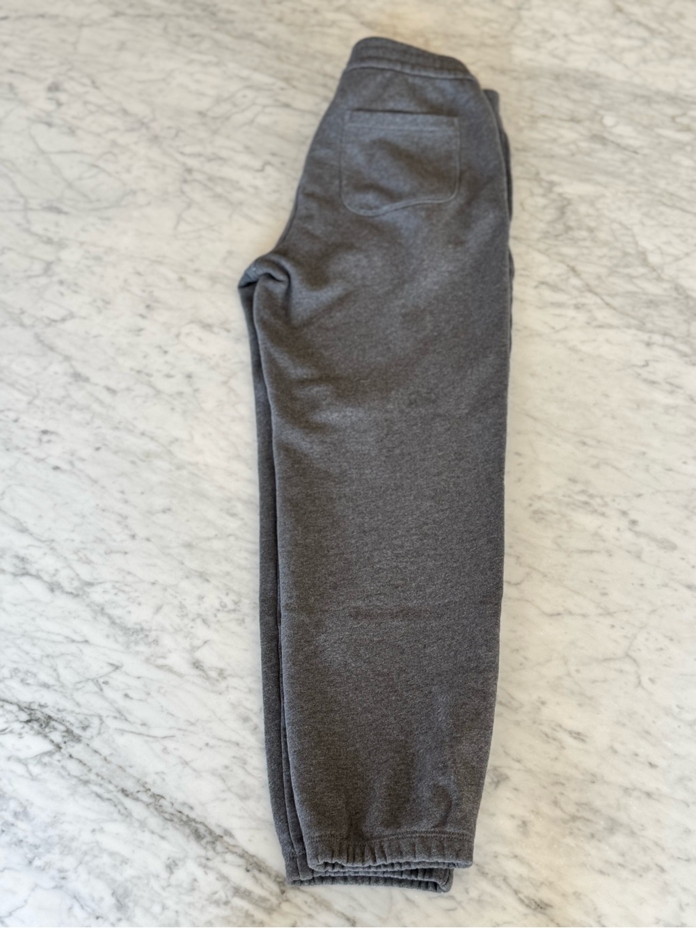 Club Monaco Men’s Charcoal Gray Fleece Joggers – Size S